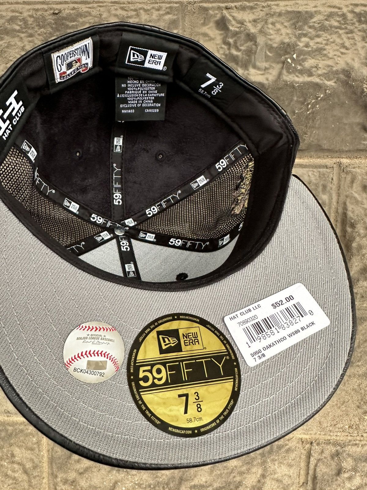 MLB × New Era × Supreme 7 3/8 OAKLAND ATHLETICS BATTLE OF THE BAY TRUCKER HAT Size ONE SIZE - 6 Thumbnail