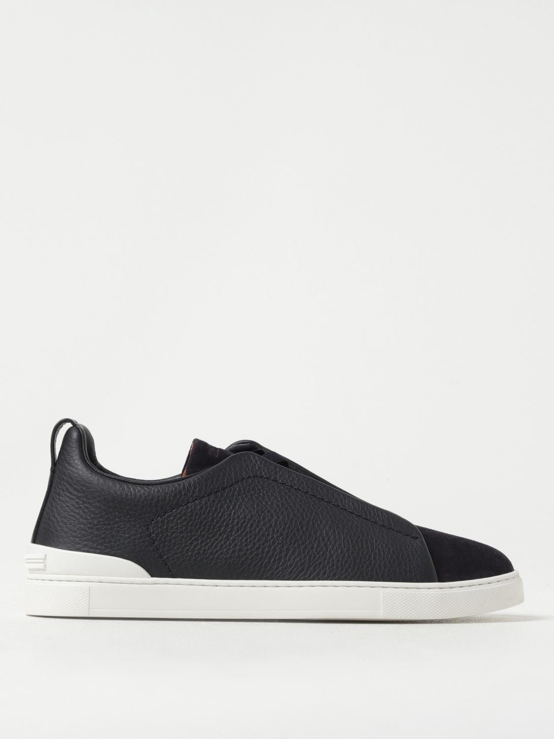 image of Ermenegildo Zegna Zegna Sneakers Men Blue (Size 12)