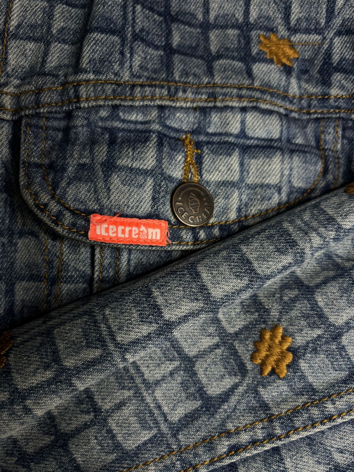 Billionaire Boys Club Billionaire Boy Club Embroided Denim Jacket Size US L / EU 52-54 / 3 - 3 Thumbnail