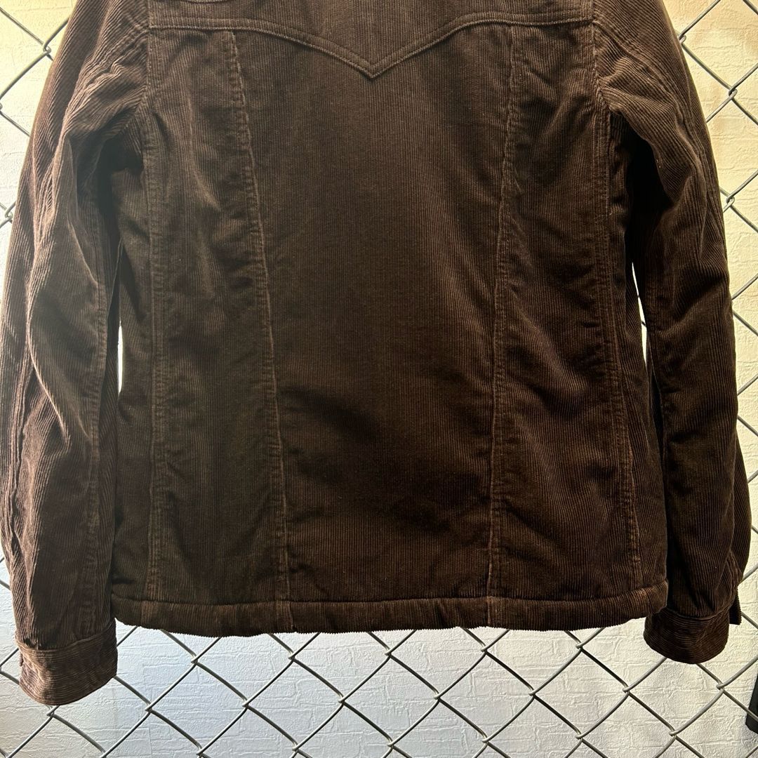 Number (N)ine AW07 "Love God Murder" Fleece Corduroy Lunch Jacket Size US XS / EU 42 / 0 - 7 Thumbnail