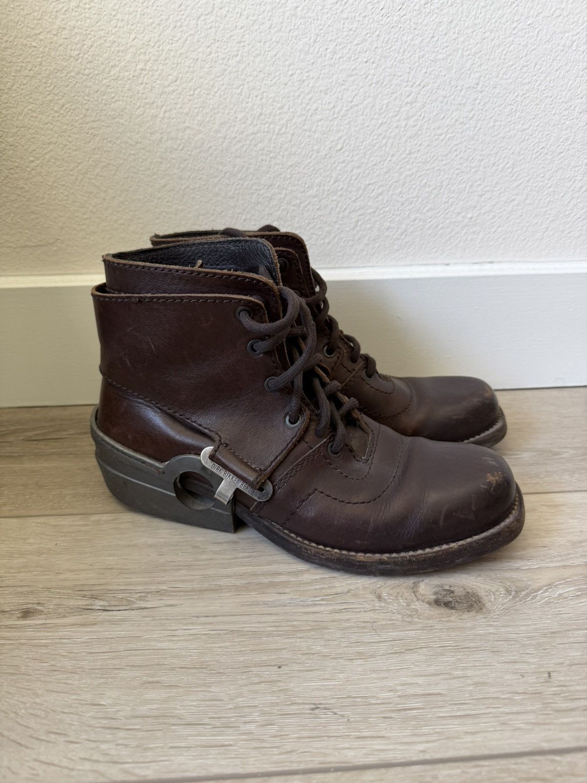 Dirk Bikkembergs Vintage Heel Clasp Hiking Boots 41 Size US 8 / EU 41 - 1 Thumbnail