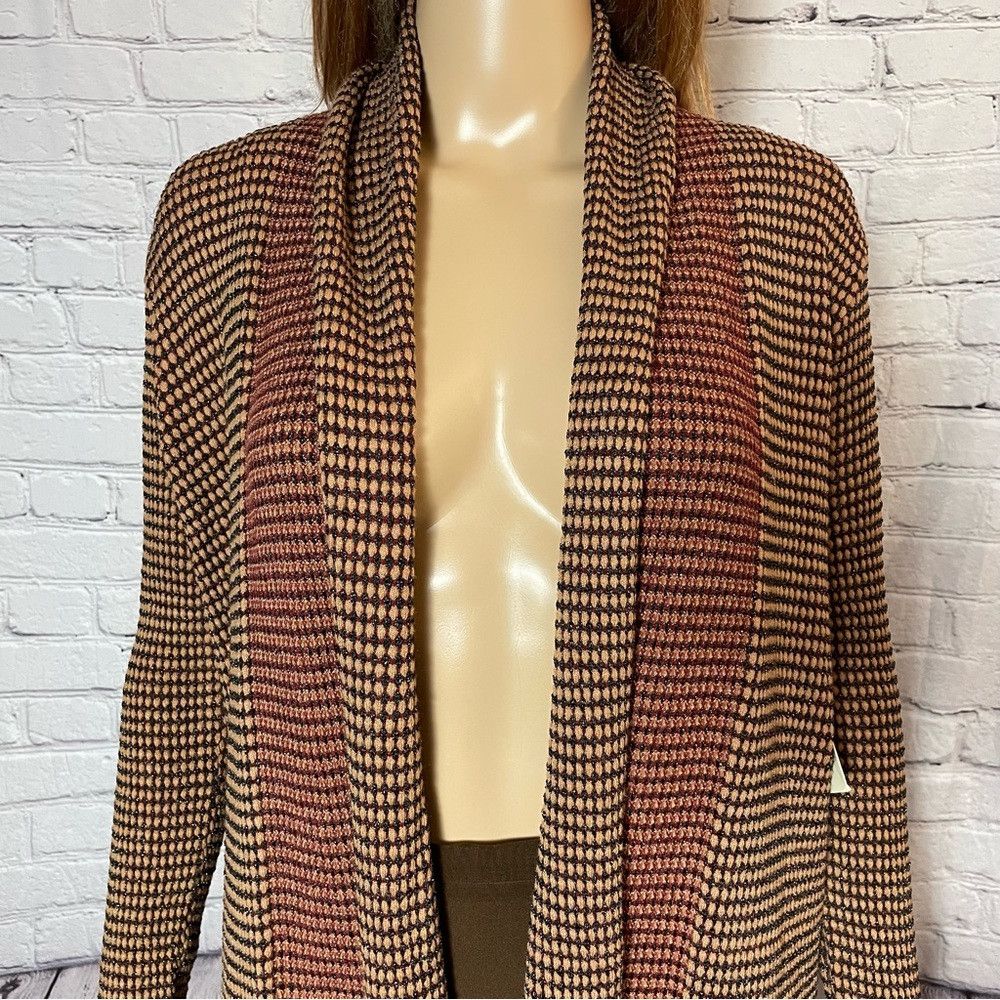Other NWT New Love For Humanity Knit Open Front Cardigan Size XL Size XL / US 12-14 / IT 48-50 - 4 Thumbnail