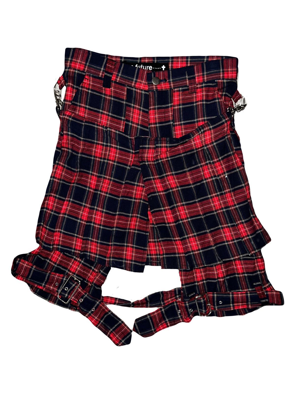 Boy London RARE NO FUTURE BONDAGE PUNK PANTS WITH SKIRT👹 Size 28" / US 6 / IT 42 - 2 Thumbnail