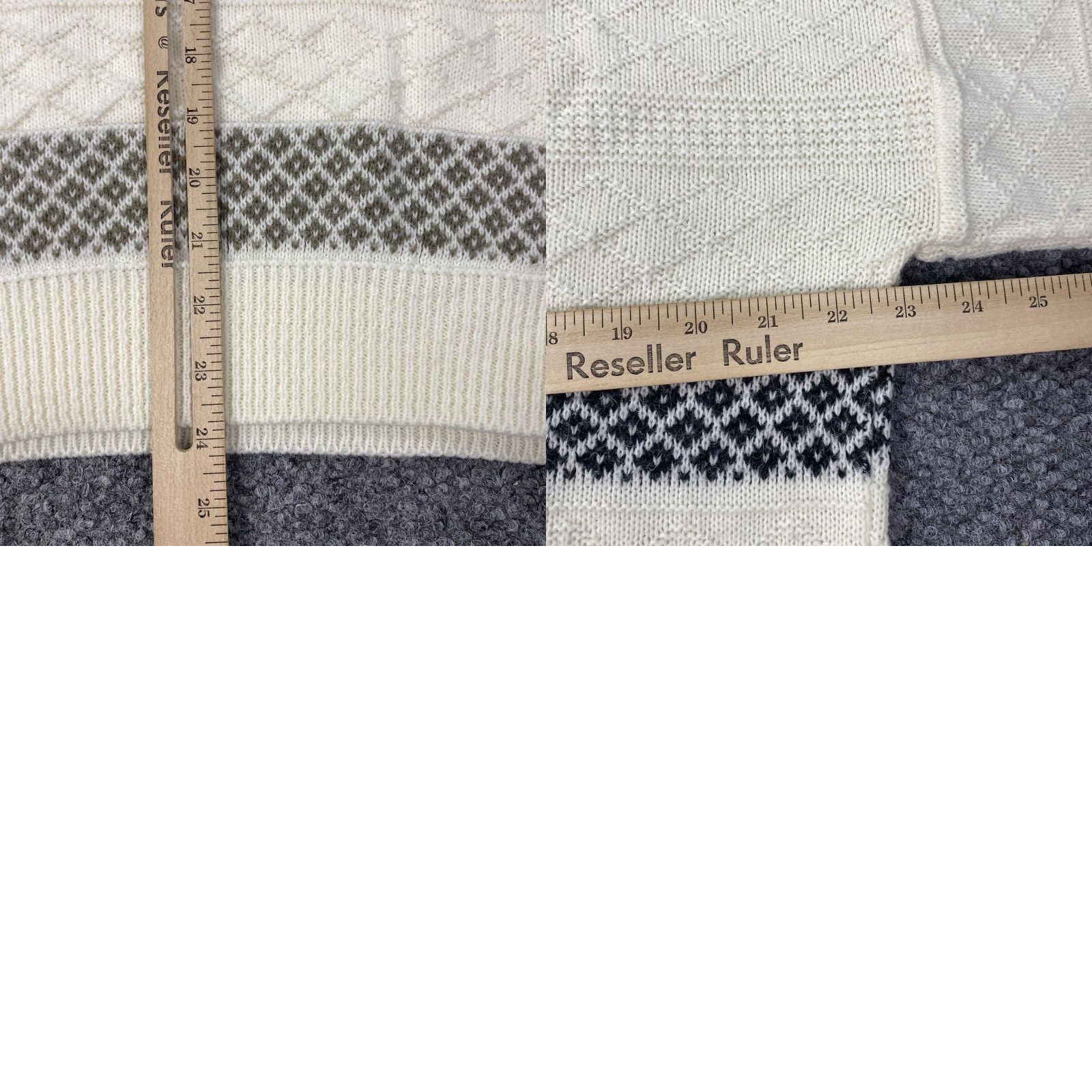 Vintage VINTAGE Cape Cod Sportswear Sweater Men XL Ivory Crewneck Fair Isle Knit 90s Mens XL Ivory Fair Isle Knit Sweater Size US XL / EU 56 / 4 - 8 Thumbnail