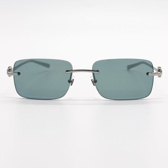Gucci NEW GUCCI SUNGLASSES GG1703S 002 SILVER UNISEX EYEWEAR Size ONE SIZE - 5 Thumbnail