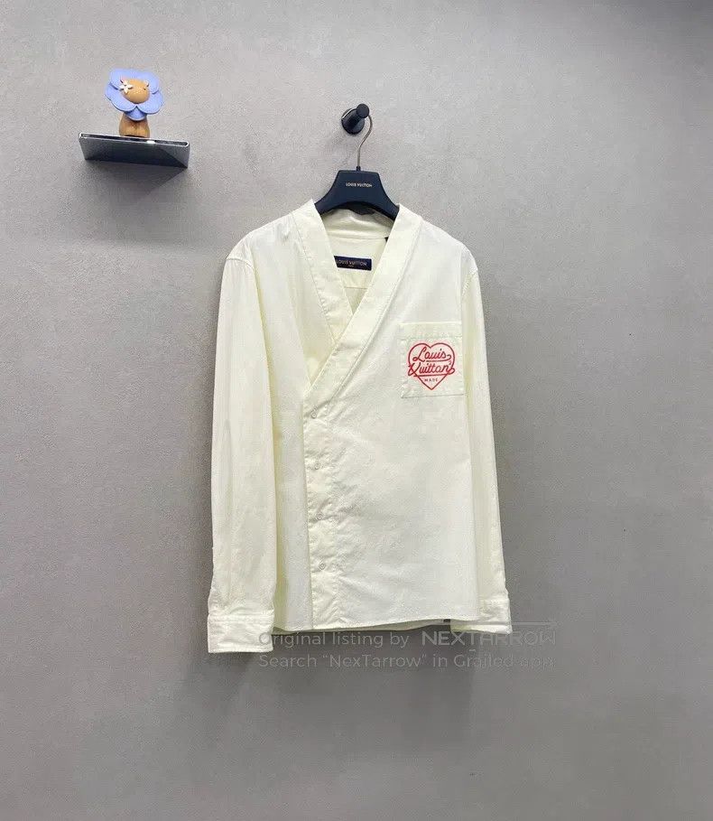 Louis Vuitton Louis Vuitton NIGO Co-branded Asymmetric Jacket Kimono Lon Size US S / EU 44-46 / 1 - 4 Thumbnail