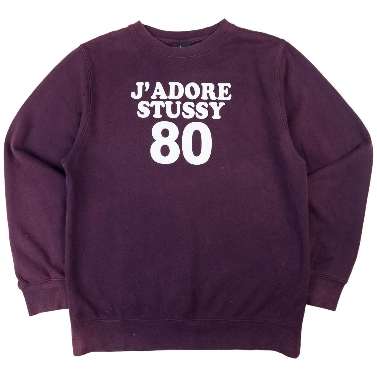 Stussy Vintage Stussy J'adore Sweatshirt Size M Size US M / EU 48-50 / 2 - 1 Thumbnail