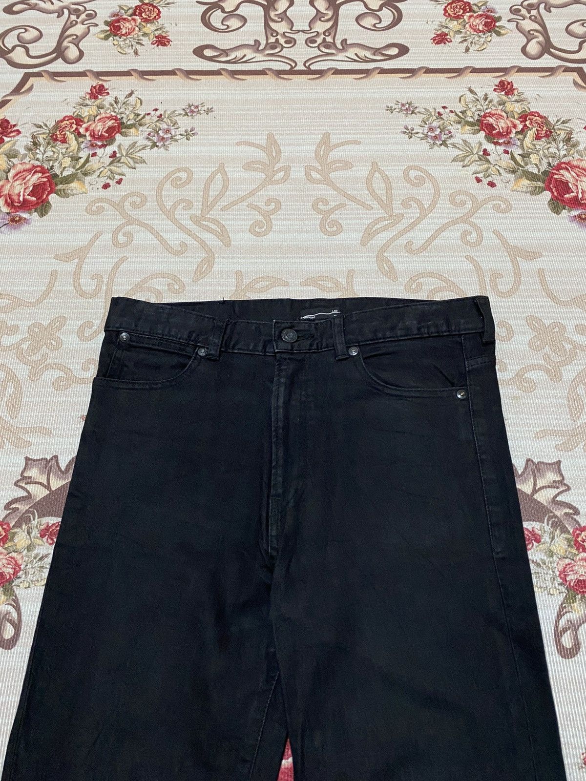 14th Addiction Lad Musician Black Straight Pants Size US 30 / EU 46 - 3 Thumbnail