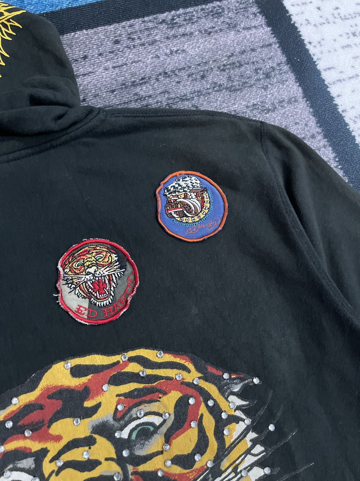 Christian Audigier Vintage Ed Hardy Zipper Hoodie Jacket Size US M / EU 48-50 / 2 - 10 Thumbnail