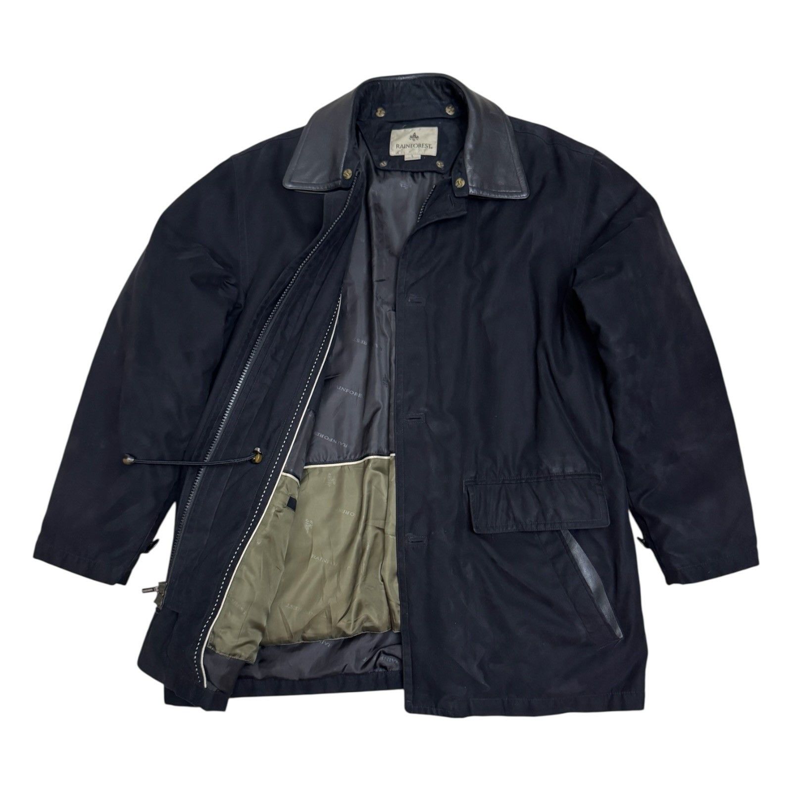 Rainforest RAINFOREST Designer DOWN FILL Winter Parka Jacket Coat Large Size US L / EU 52-54 / 3 - 2 Thumbnail