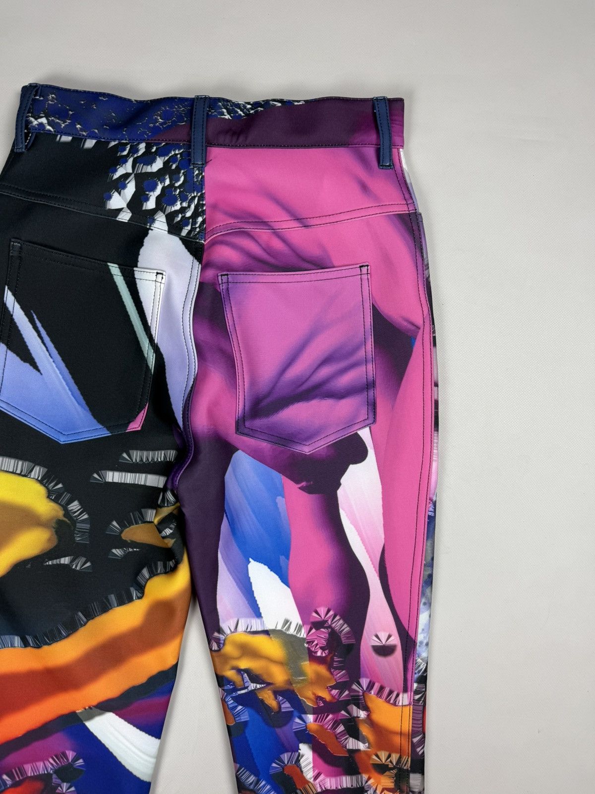 Maison Margiela BNWT! Maison Margiela printed Skinny Leg Art Pants Trousers Size 27" / US 4 / IT 40 - 23 Thumbnail