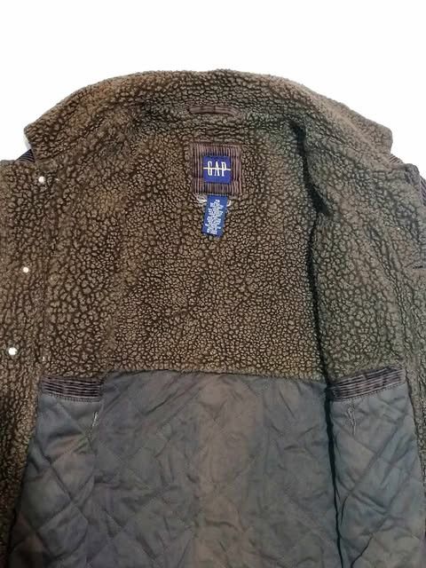 Gap Vintage Workwear Gap Corduroy Sherpa Jacket Size US S / EU 44-46 / 1 - 4 Thumbnail