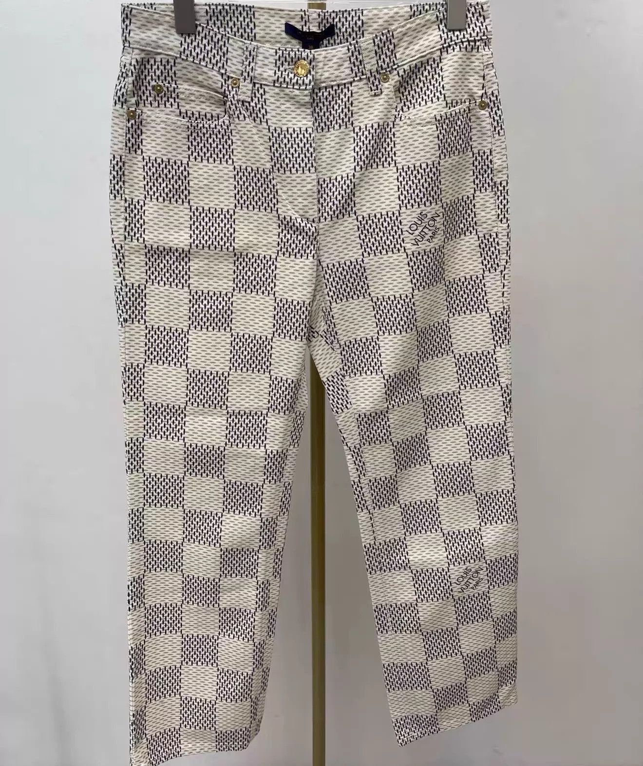 Louis Vuitton LV jeans like new 36 Size 26" / US 2 / IT 38 - 2 Thumbnail