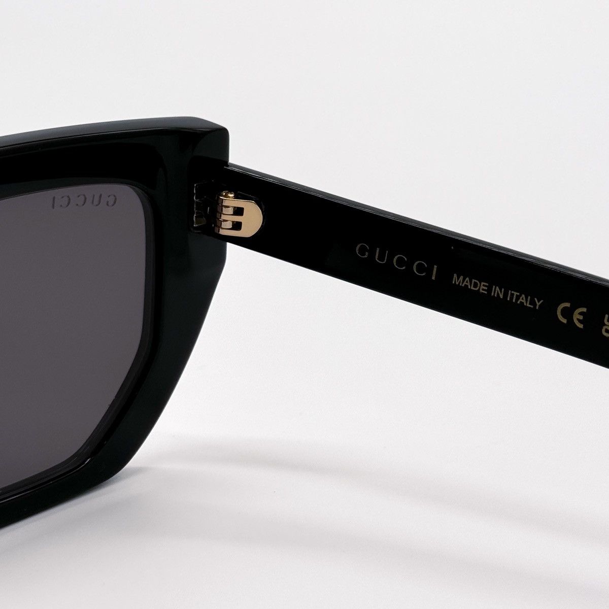 Gucci NEW GUCCI GG1520S 001 CAT EYE BLACK GREY WOMEN SUNGLASSES Size ONE SIZE - 9 Thumbnail