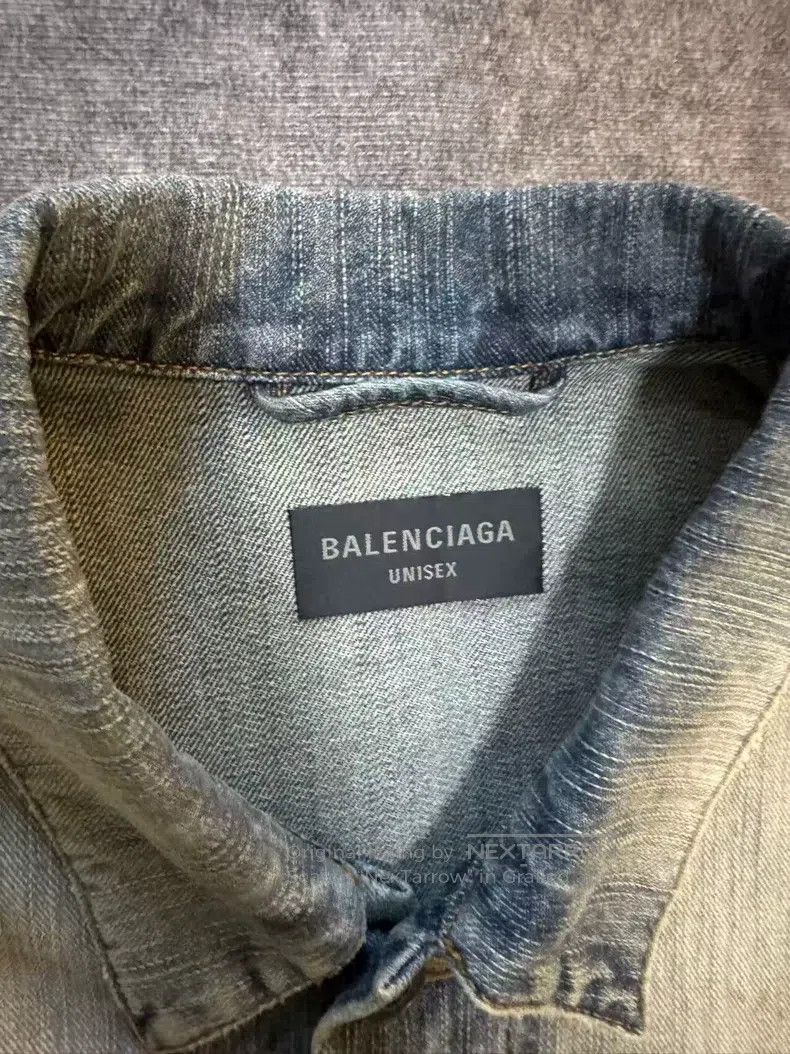 Balenciaga Balenciaga Dragon totem making old denim jacket coat Size US S / EU 44-46 / 1 - 3 Thumbnail