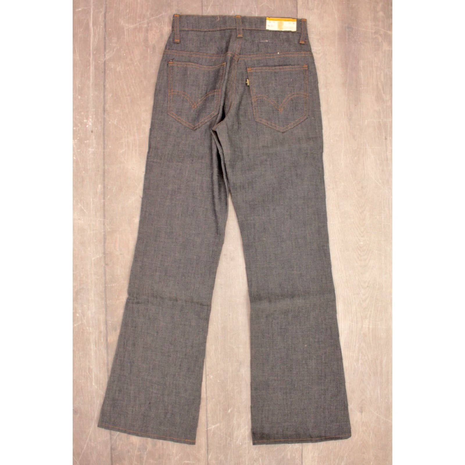 Levi's VINTAGE Levi's Boy's 646 Bellbottom Jeans 28x31 Blue Bellbottoms 1970s Boys Cowboys Retro Jeans Size US 28 / EU 44 - 3 Thumbnail