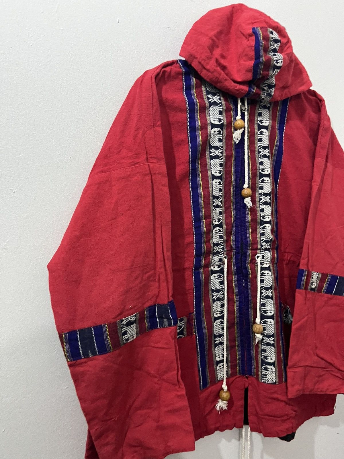 Beauty Beast 💥VINTAGE 80s THAI TRADITION Inspired REVERSIBLE JACKET Size US XL / EU 56 / 4 - 3 Thumbnail