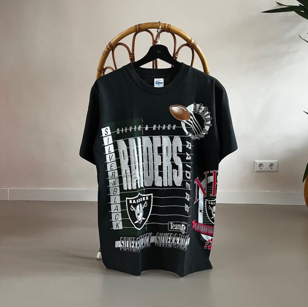 Vintage Los Angeles Raiders NFL Salem Sportswear Tee