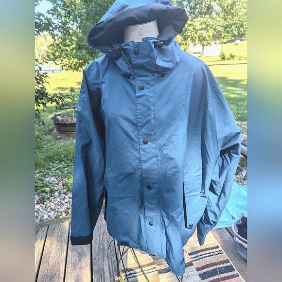 Sportif Sportif Oversized Dk Teal hooded Gore-tex Zip jkt XL-XXL Size US XL / EU 56 / 4 - 6 Thumbnail
