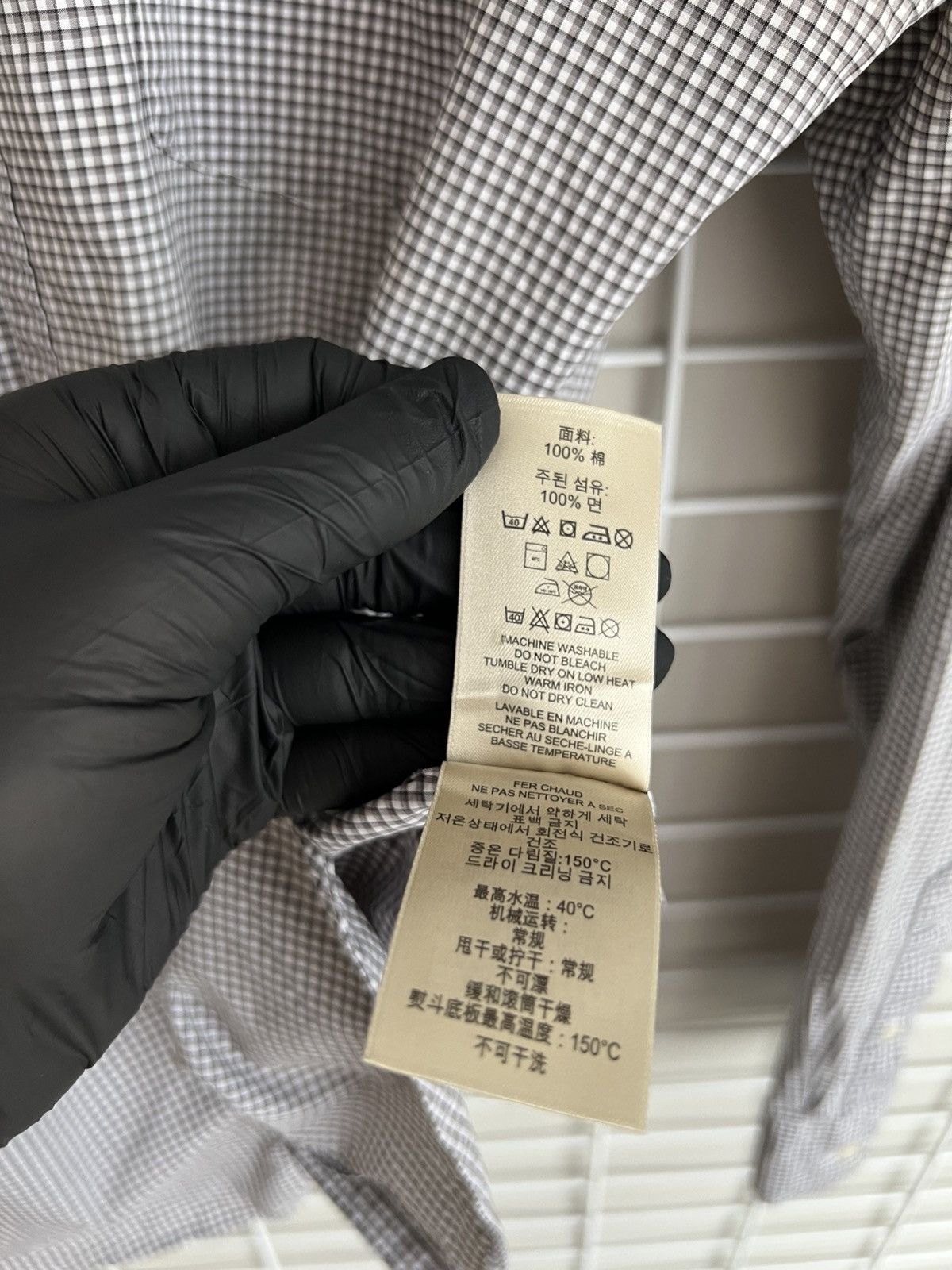 Burberry Burberry Brit Checked Button Down Shirt Mens Size M Logo Size US M / EU 48-50 / 2 - 13 Thumbnail
