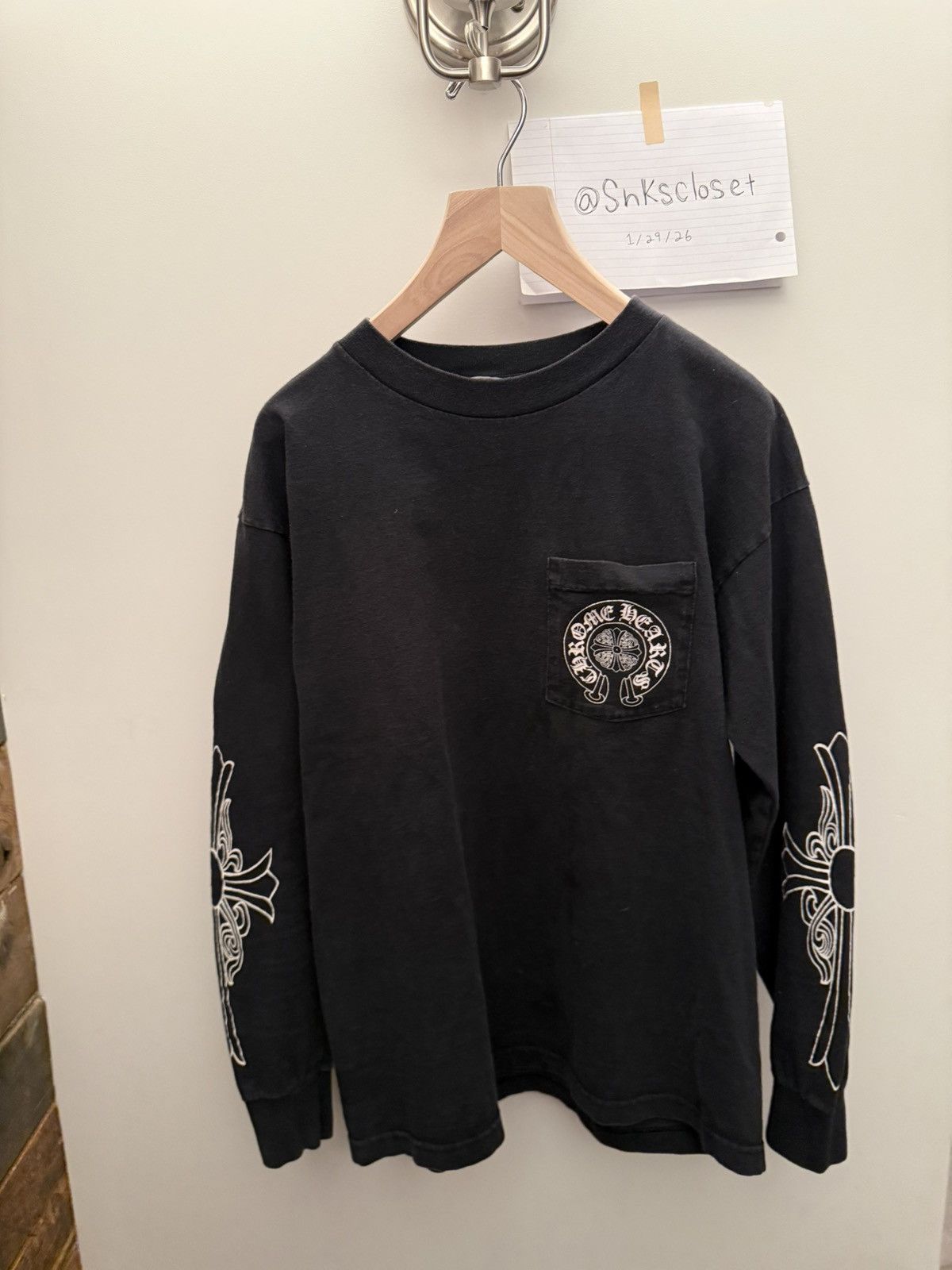 Chrome Hearts Chrome hearts long sleeve vintage Size US M / EU 48-50 / 2 - 1 Thumbnail