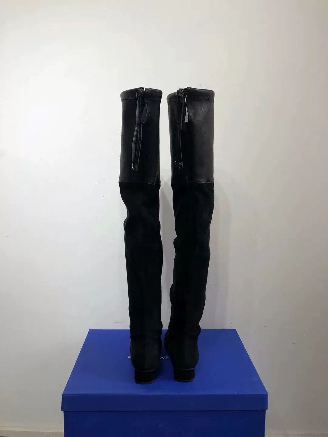 Stuart Weitzman SW Womens Lowland Over-the-Knee Boots Size US 8 / IT 38 - 5 Thumbnail