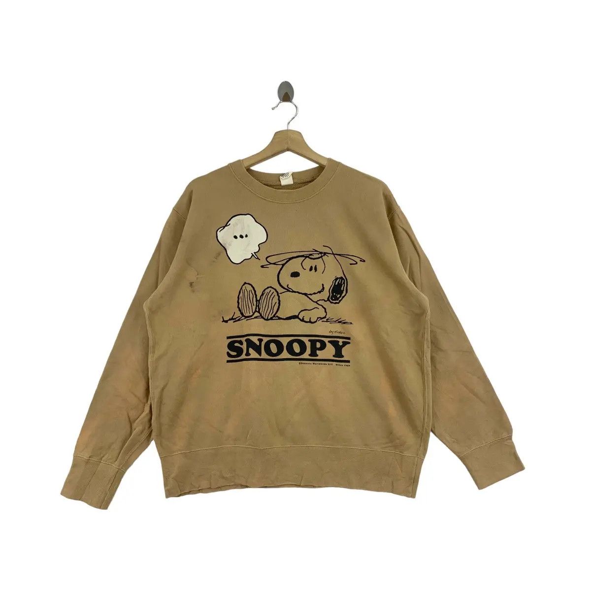 Uniqlo UNIQLO x SNOOPY PEANUTS Cheerful In Morning Oversize Size L / US 10 / IT 46 - 1 Thumbnail