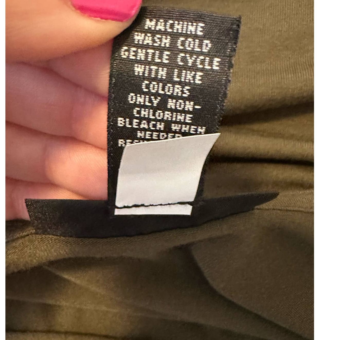 Alfani Alfani military green 3/4 sleeves hi low blouse size small Size S / US 4 / IT 40 - 4 Thumbnail
