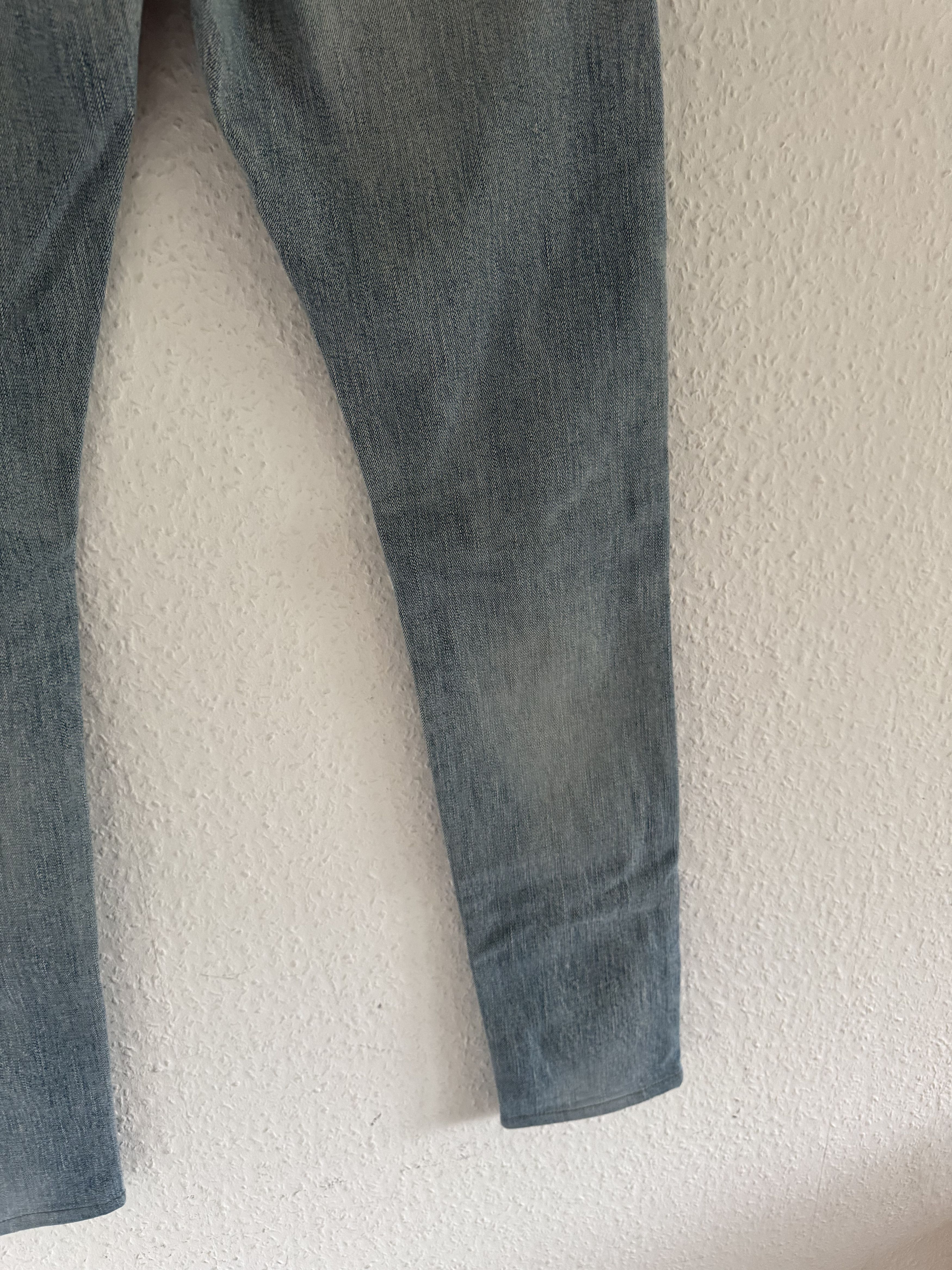 Saint Laurent Paris D02 M/SK-LW Repaired Knee Jeans Size US 31 - 19 Thumbnail