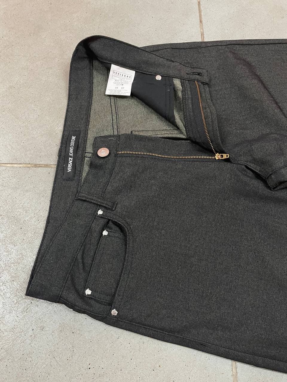 Versace Vintage Versace Pants Medusa Buttons / Patch Size US 33 - 7 Thumbnail