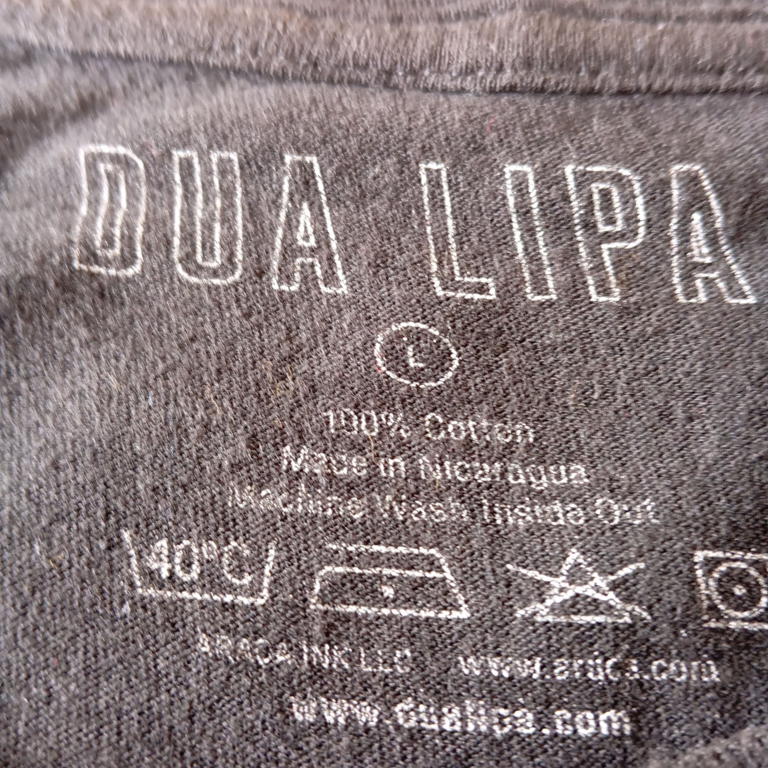 Band Tees Dua Lipa Self Titled Debut Cover Album Tee Size US L / EU 52-54 / 3 - 4 Thumbnail