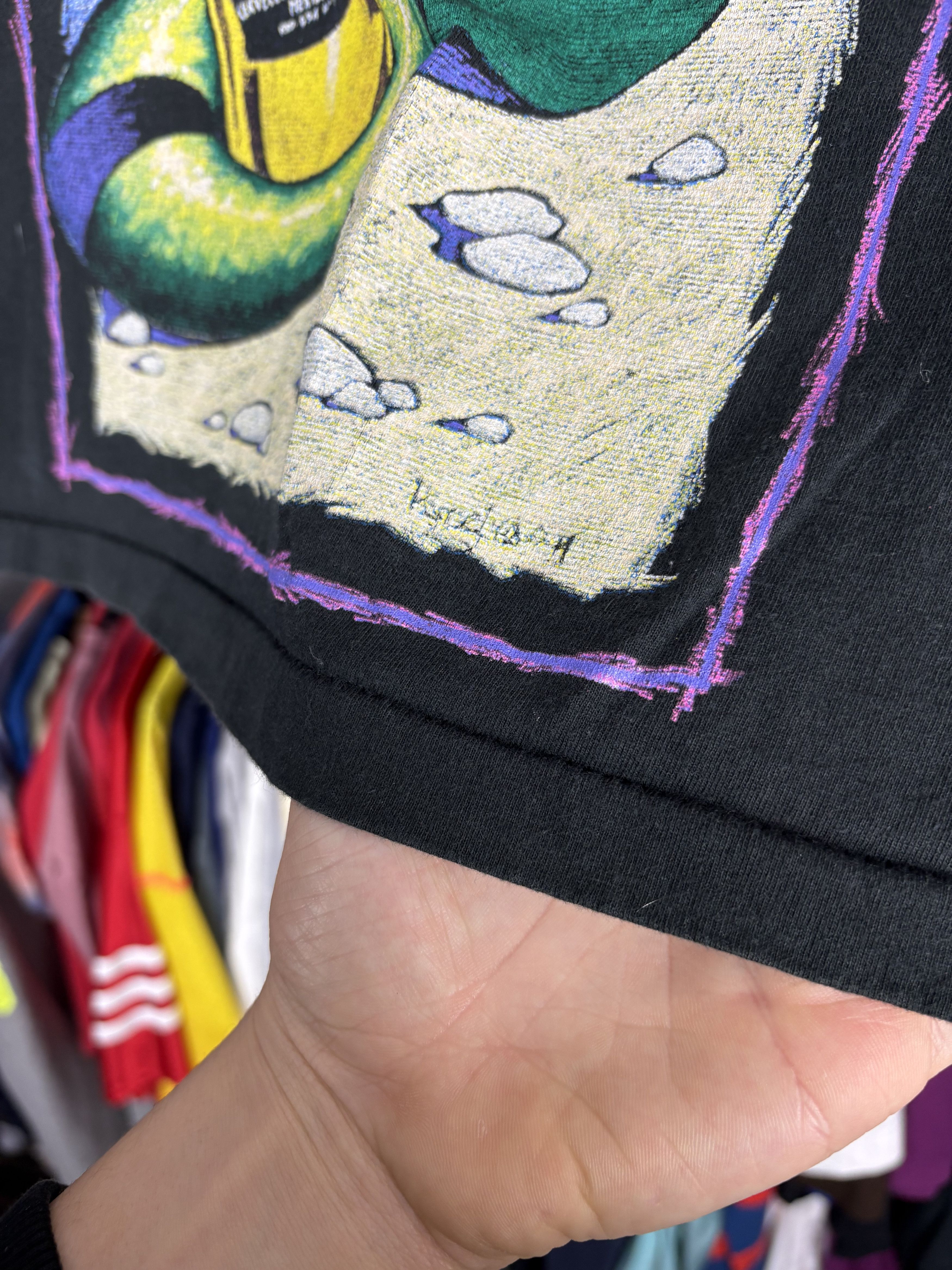 Band Tees × Giant × Vintage Vintage Giant 1994 Jimmy Buffett Sunfaded Tour Tee Shirt Size US L / EU 52-54 / 3 - 9 Thumbnail