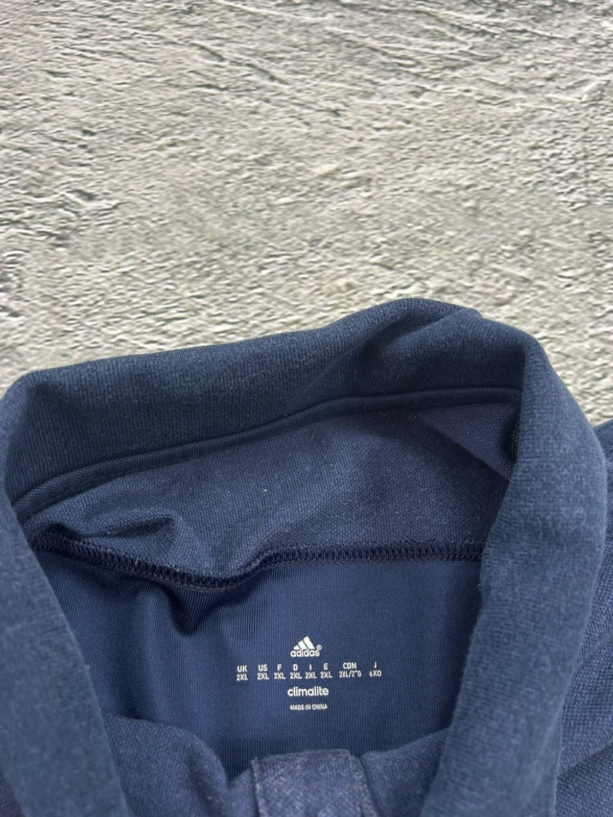 Adidas × Vintage Italy Adidas vintage polo T-shirt navy blue Chief Keef Size US XXL / EU 58 / 5 - 5 Thumbnail