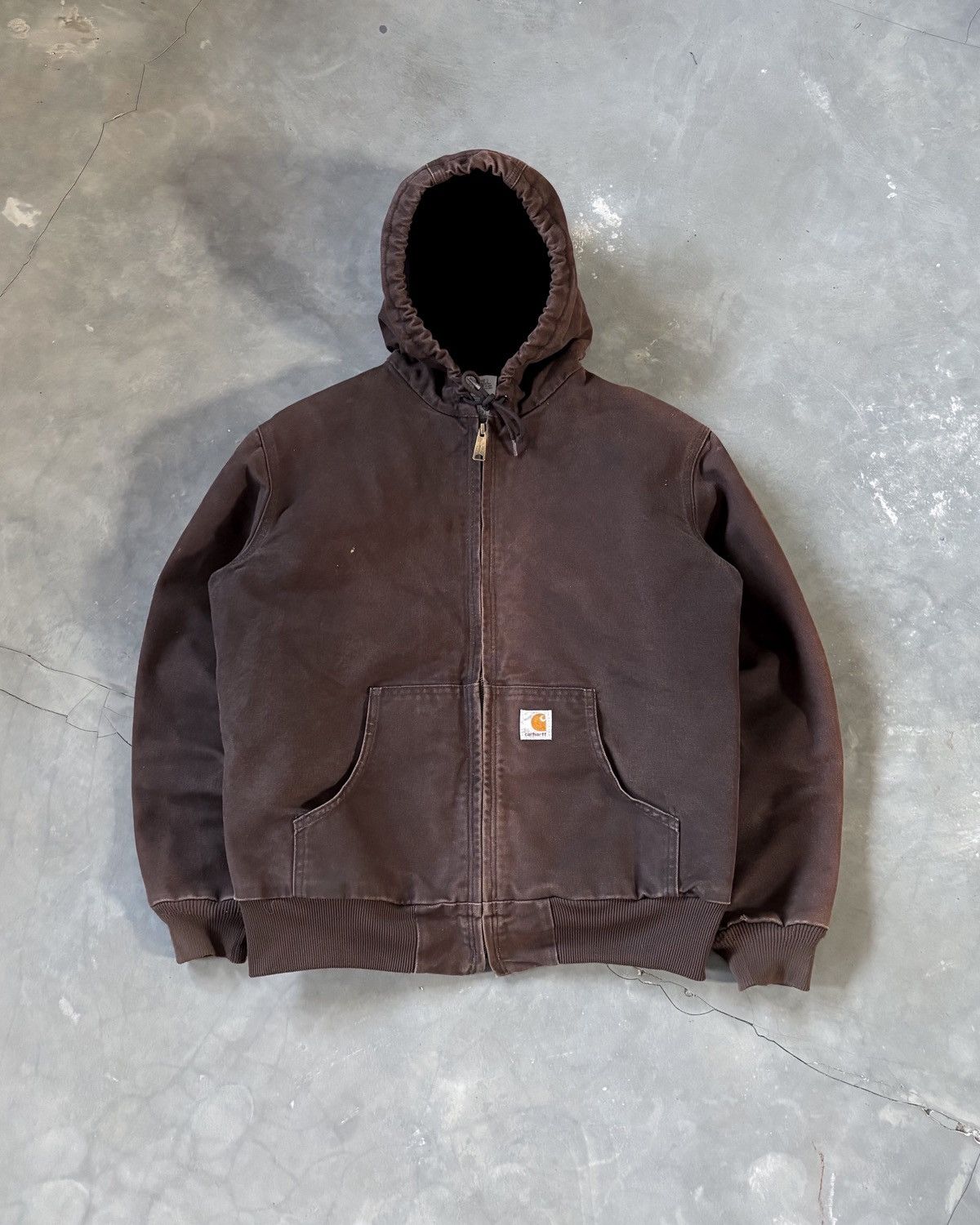 Carhartt Vintage Faded Carhartt Active Jacket WJ130 - DKB 🤎 Size US M / EU 48-50 / 2 - 1 Thumbnail
