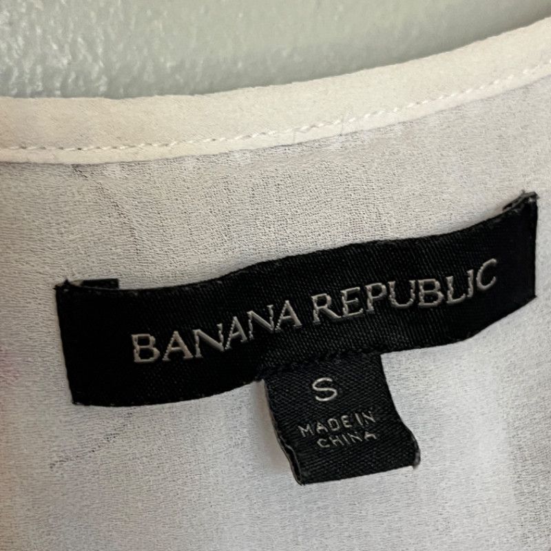 Banana Republic Banana Republic Women's Floral Blouse Size Small Size S / US 4 / IT 40 - 3 Thumbnail