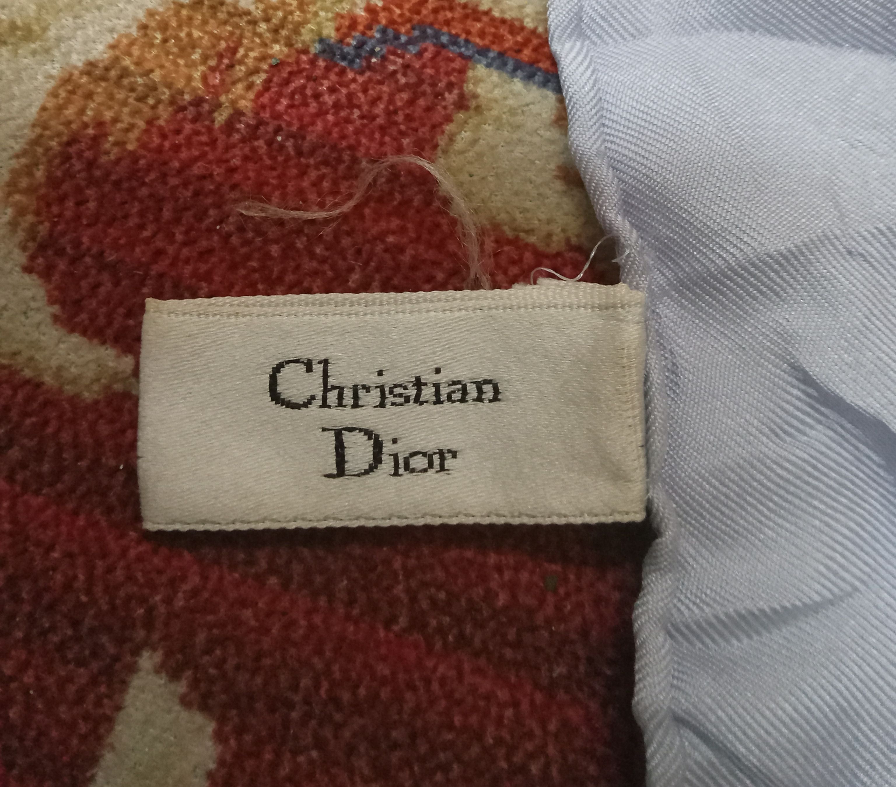 Christian Dior Monsieur Vintage Christian Dior Scarf 84cm x 86cm. Size ONE SIZE - 3 Thumbnail