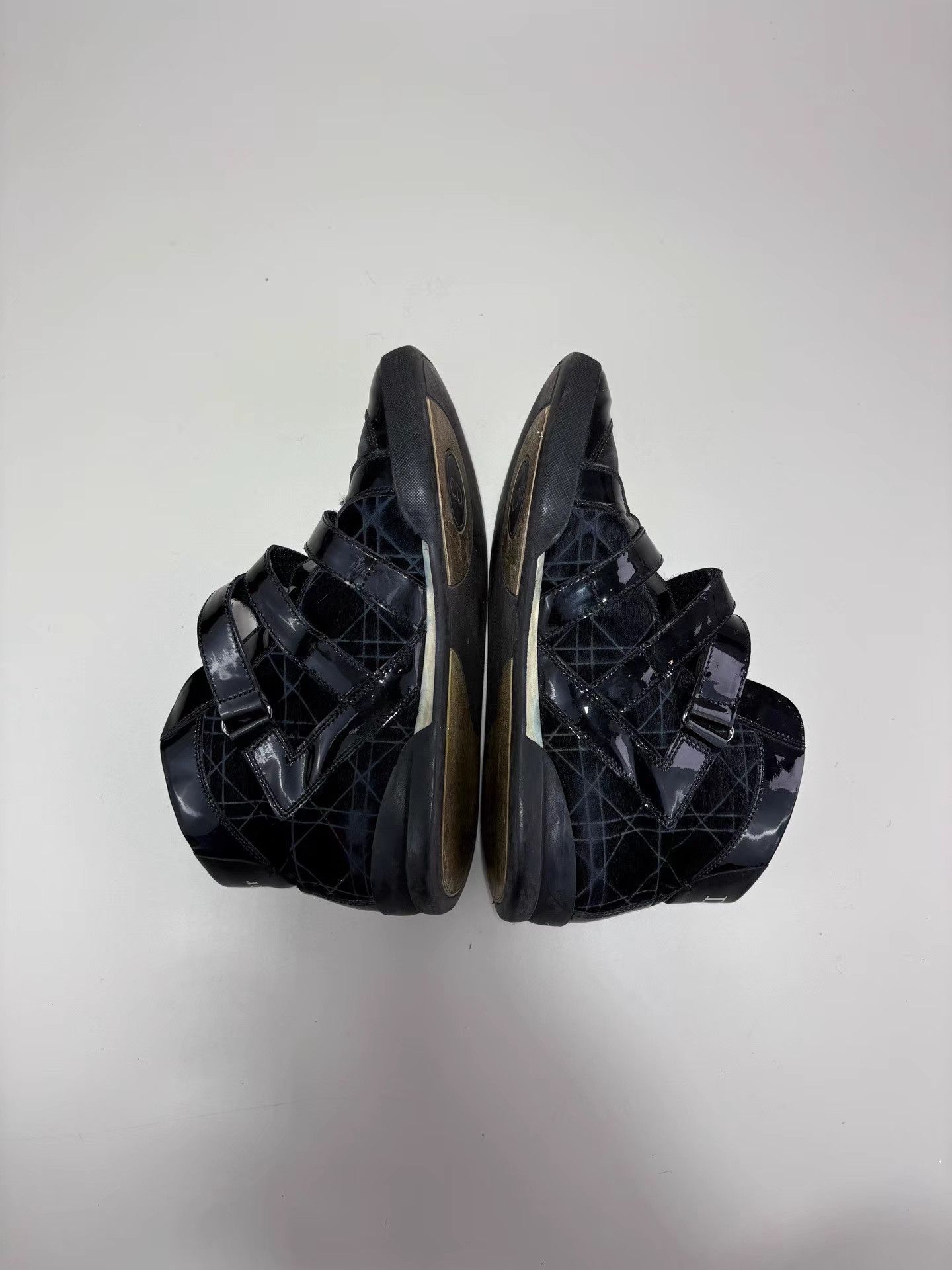 Dior DIOR High-Top Hook-and-Loop Casual Sneakers Size US 5 / IT 35 - 4 Thumbnail
