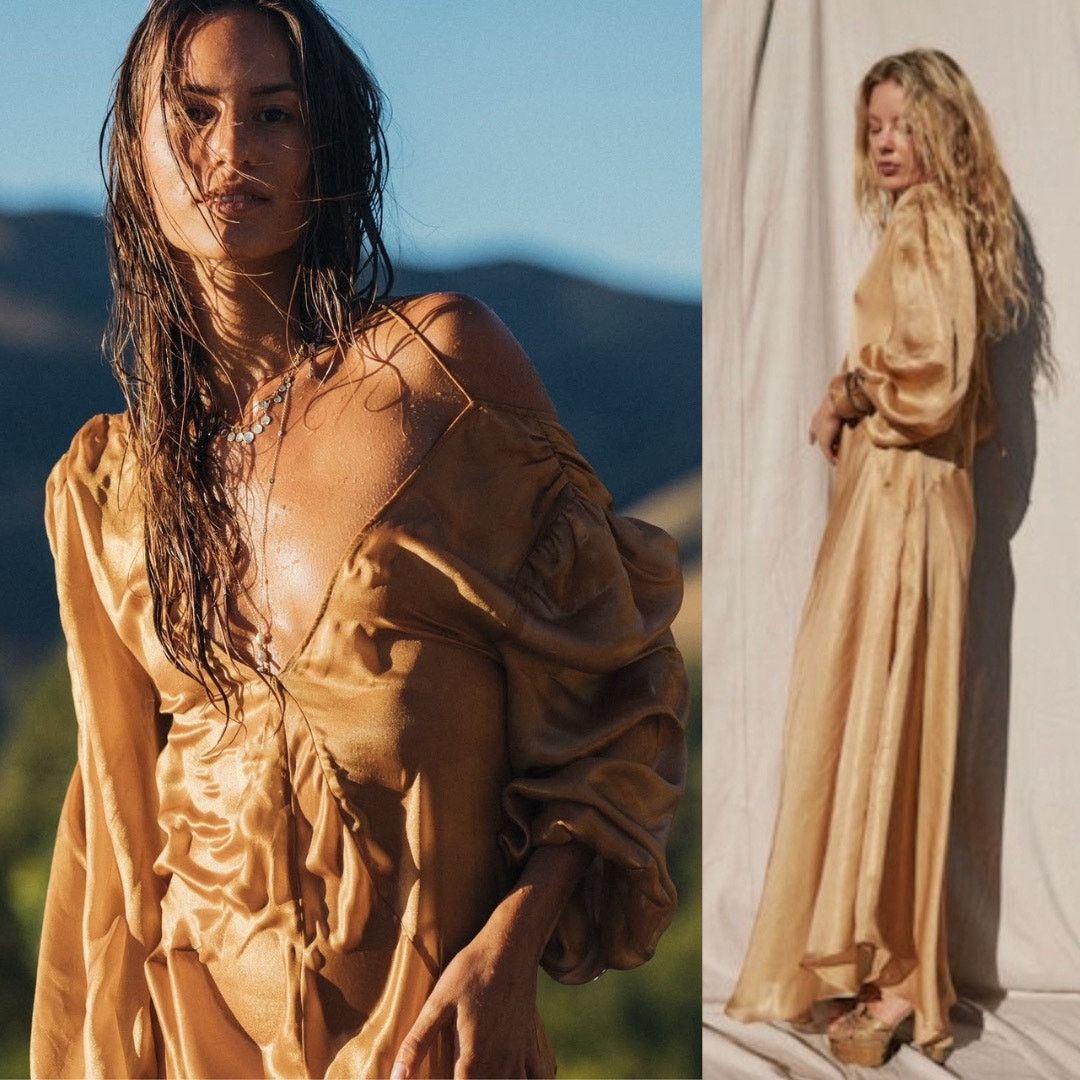Other Jen's Pirate Booty | NWT Golden Parade Maxi Dress XL Size XL / US 12-14 / IT 48-50 - 2 Thumbnail