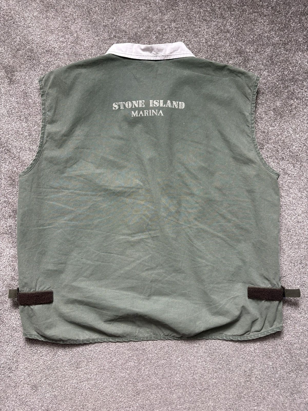 Stone Island Stone Island 1992 Tela Stella Marina Flight Vest Jacket Size US XL / EU 56 / 4 - 7 Thumbnail