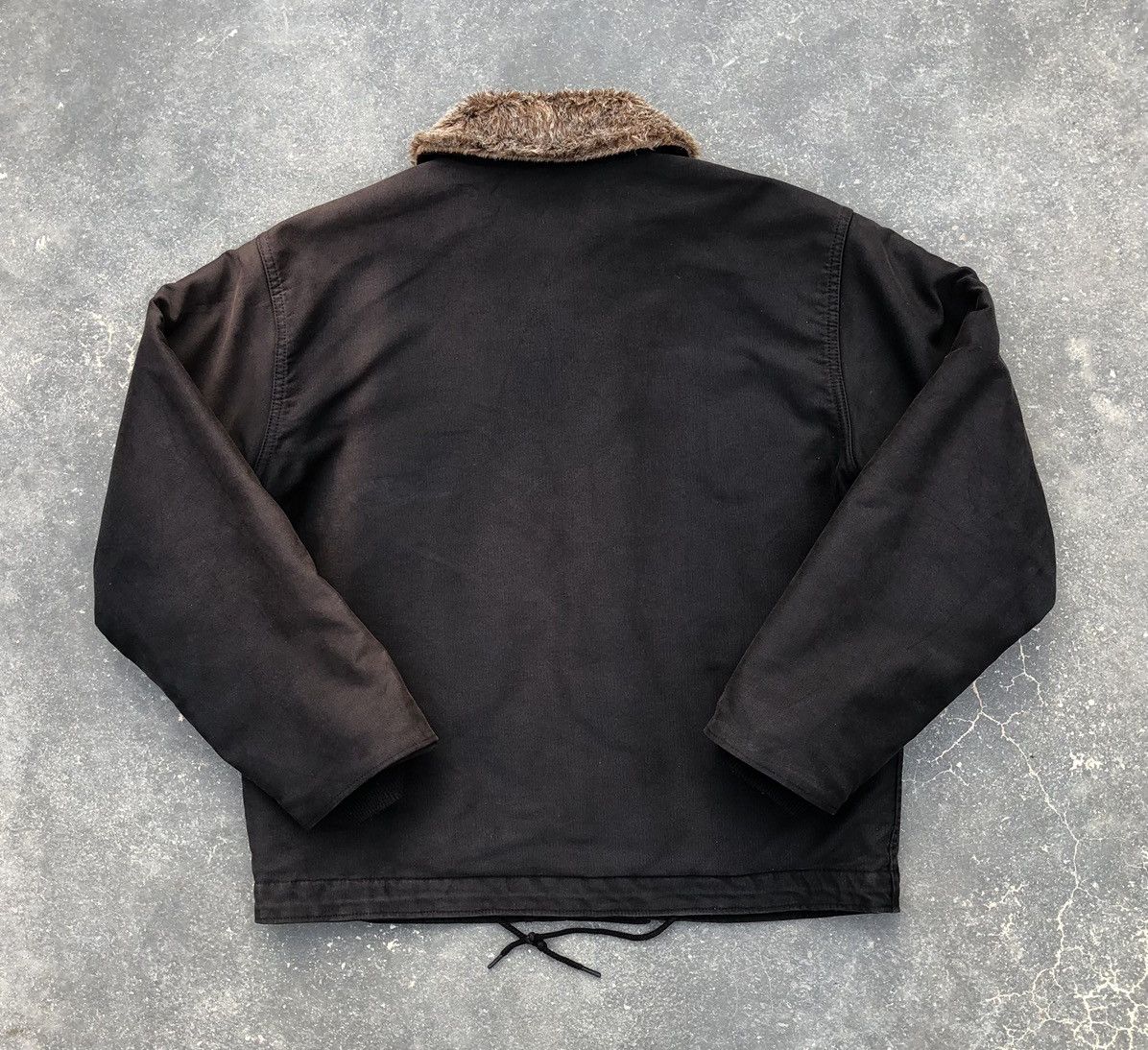 Vintage Vintage HOUSTON N-1 Distressed Plain Deck Jacket Size US M / EU 48-50 / 2 - 10 Thumbnail