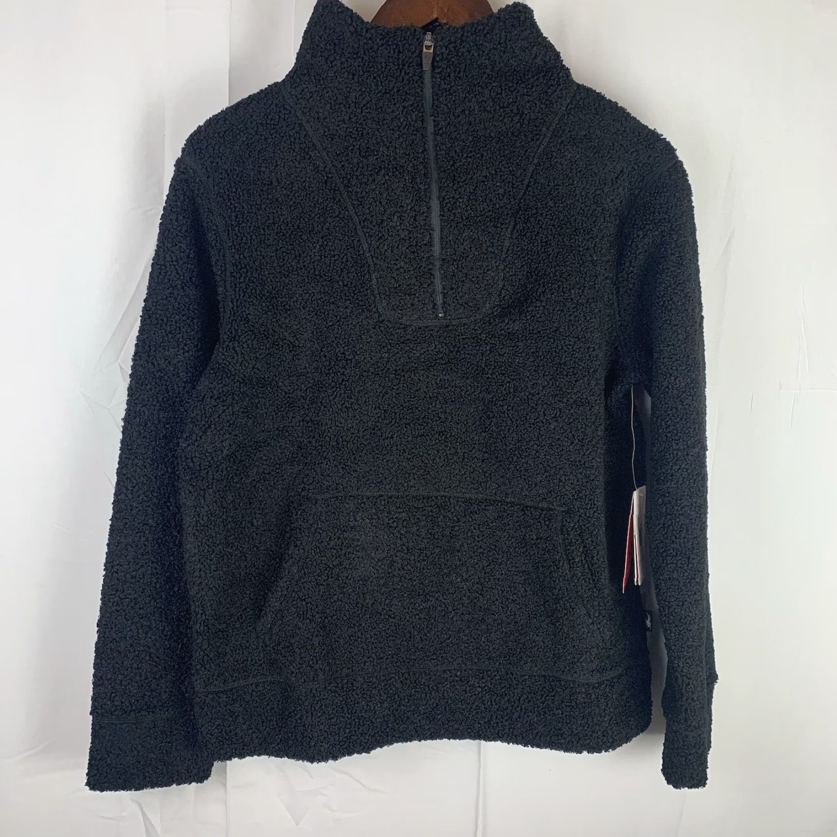 Spyder Spyder Jacket 1/4 Zip Womens Medium Black NWT SWF026 Regular Sherpa Fleece Outdoor Ski Size M / US 6-8 / IT 42-44 - 2 Thumbnail