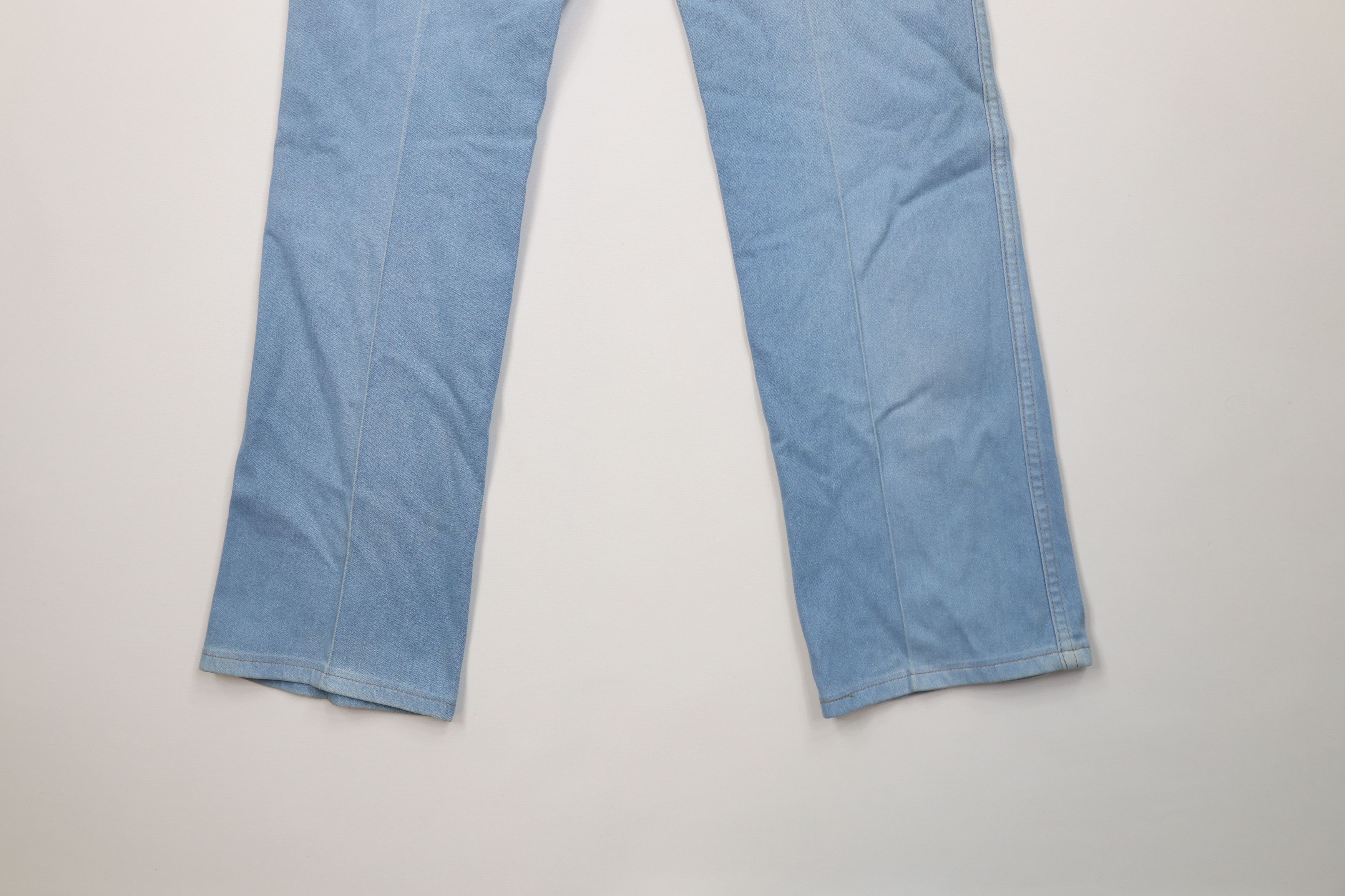 Vintage Vintage 70s Streetwear Flared Bootcut Denim Jeans Blue USA Size US 30 / EU 46 - 13 Thumbnail