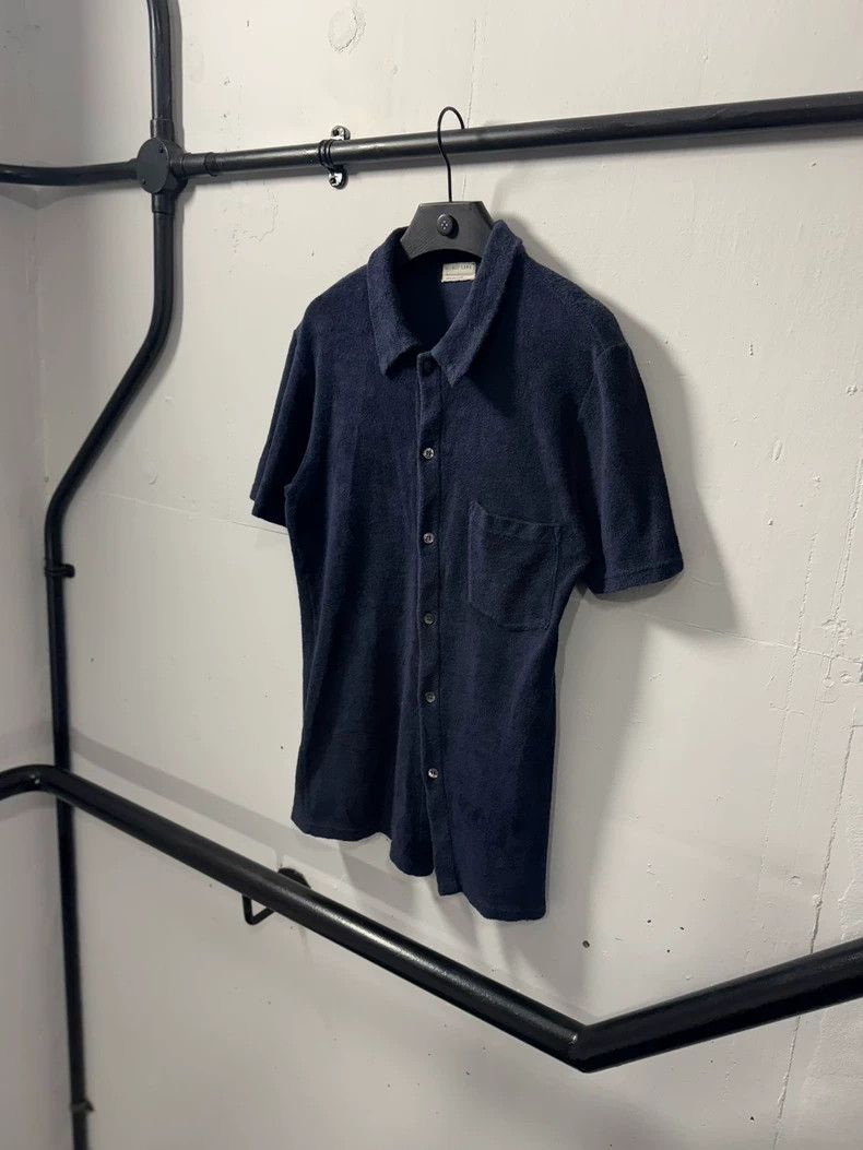 Helmut Lang HELMUT LANG Towel cloth polo short sleeves Size US S / EU 44-46 / 1 - 2 Thumbnail