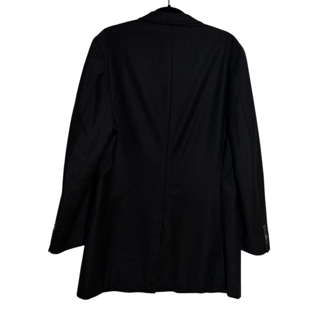 Yves Saint Laurent Yves Saint Laurent Rive Gauche Black Jacket Size US M / EU 48-50 / 2 - 2 Thumbnail