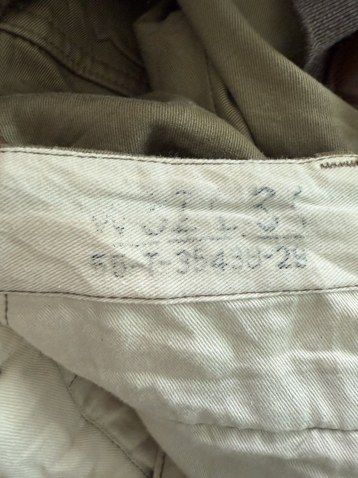 Buzz Rickson's CARGO PANTS WORKWEAR STYLE CASUAL PANTS WITH BRANCES KHAKI Size US 32 / EU 48 - 8 Thumbnail