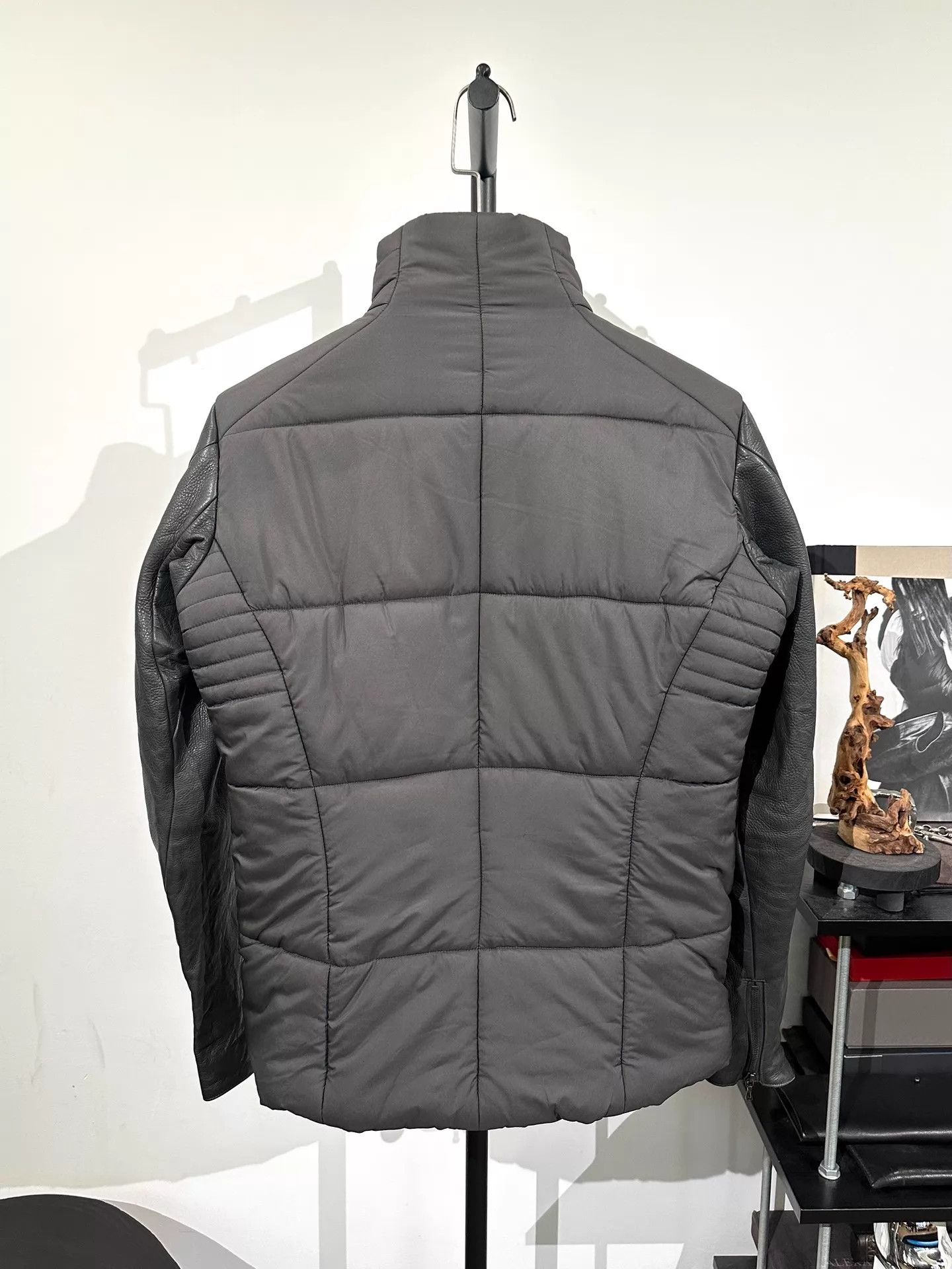 Devoa DEVOA cowhide paneled cotton padded jacket 2 Size XS / US 0-2 / IT 36-38 - 2 Thumbnail