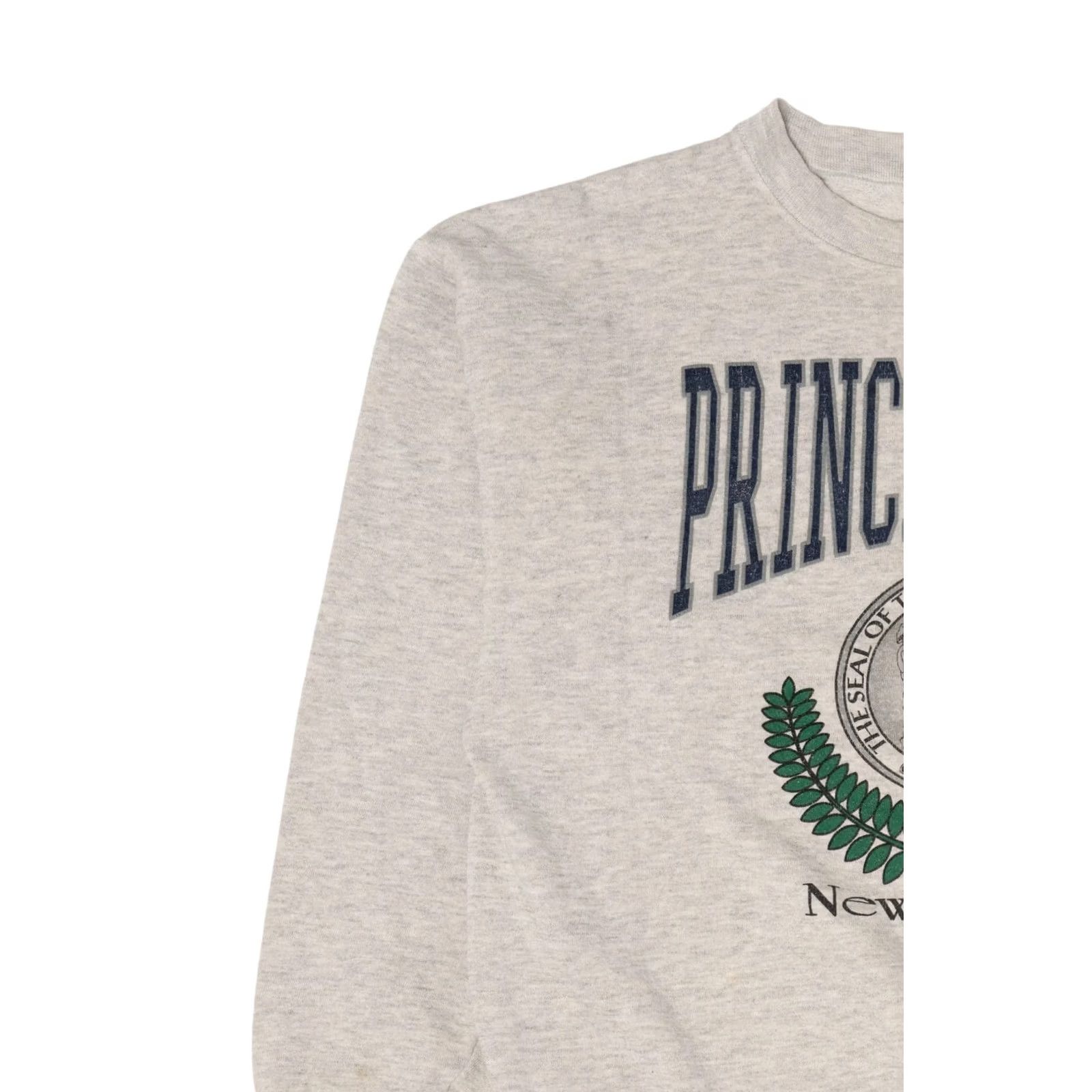 Vintage VINTAGE Grey Princeton Junction New Jersey Sweatshirt 1990s XL Mens Women Girls Boys Size US XL / EU 56 / 4 - 7 Thumbnail