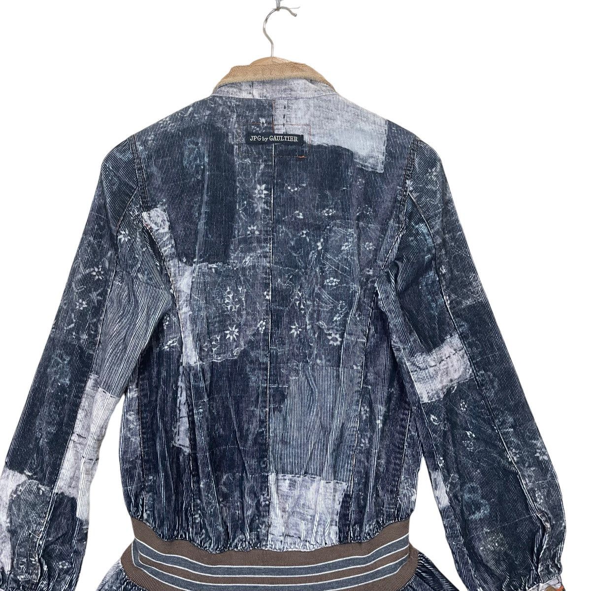 Jean Paul Gaultier Jean Paul Gaultier Patchwork Zipper Jacket Size Small Size S / US 4 / IT 40 - 17 Thumbnail