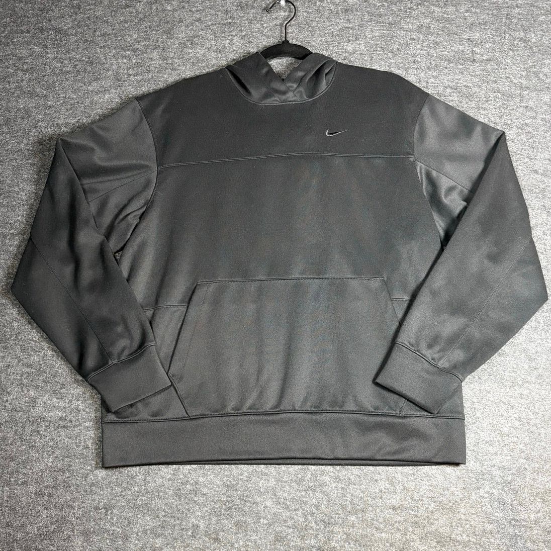 Nike Nike Dri-FIT Black Hoodie Pullover Swoosh Sweater #0461 Size US M / EU 48-50 / 2 - 1 Thumbnail