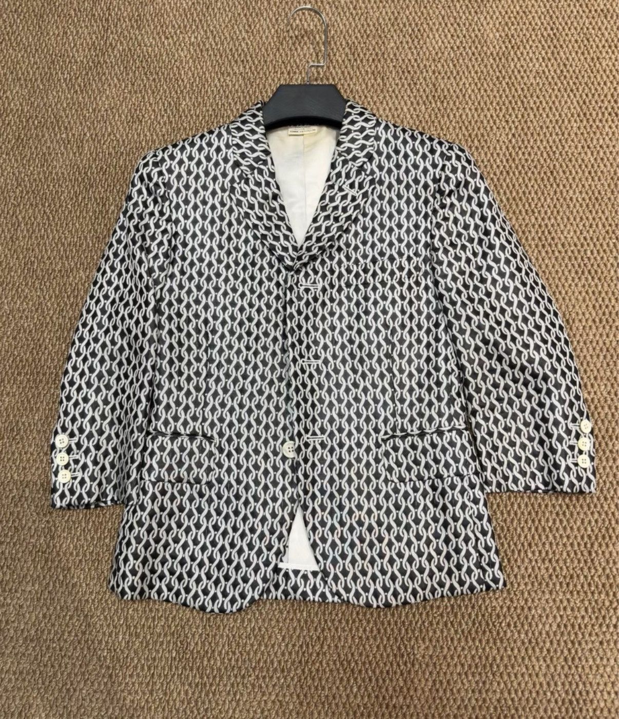 Comme des Garcons Homme Plus COMME des GARÇONS HOMME PLUS All-Over Print Blazer K23 Size XS / US 0-2 / IT 36-38 - 1 Thumbnail